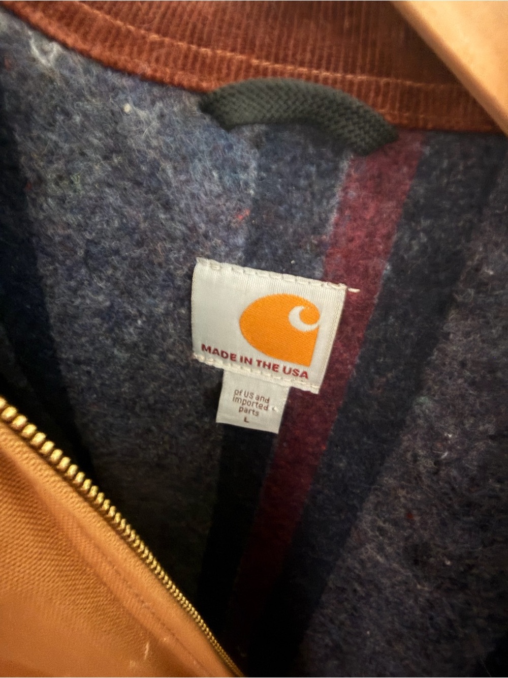 Carhartt J001 BRN Detroit Jacket - Picture 5 of 8